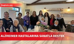 Alzheimer hastalarına sanatla terapi desteği