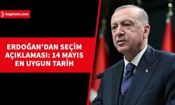 TC Cumhurbaşkanı Erdoğan, seçim için en uygun tarihin 14 Mayıs olduğunu açıkladı