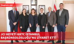 JCI heyeti KKTC İstanbul Başkonsolosluğu’nu ziyaret etti