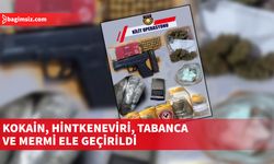 Lefkoşa’da “Kilit Operasyonu”: Kokain, Hintkeneviri ve Tabanca ile Mermi Ele Geçirildi