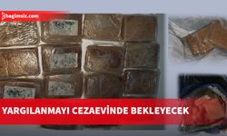 1 kilo 800 gram uyuşturucu ile yakalanan zanlı tutuklu yargılanacak