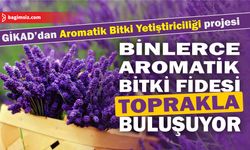 GİKAD’dan Aromatik Bitki Yetiştiriciliği projesi