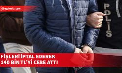 Gönyeli’de çalıştığı markette sahtecilik yaparak 140 bin TL’yi cebe attı