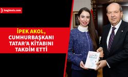 İpek Akol, Cumhurbaşkanı Tatar’a Kitabını Takdim Etti