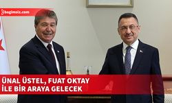 Başbakan Üstel, Ankara’da Türkiye Cumhurbaşkanı Yardımcısı Oktay ile Görüşüyor