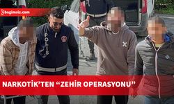 Zanlılar polisi görünce kaçtı, film sahnelerini aratmayan kovalamaca yapıldı