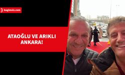 Arıklı Ankara'dan Ataoğlu ile fotoğraf paylaştı: Ankara Fikri başkanı kar ile karşıladı