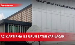 Devlet Emlak ve Malzeme Dairesi bazı ürünleri açık artırma usulüyle satışa çıkaracak