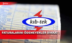 BORCU OLANLARIN ELEKTRİĞİ 9 OCAK’TA KESİLECEK