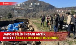 JAPON BİLİM İNSANI AMASRA'DA ANTİK KENTTEKİ KAZI ÇALIŞMALARINI İNCELEDİ