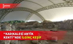 KADIKALESİ ANTİK KENTİ'NDEKİ KİLİSEDE KADIN MEZARI BULUNDU