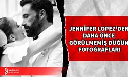 JENİFFER LOPEZ, EŞİ BEN AFFLECK İLE DÜĞÜN FOTOĞRAFLARINI PAYLAŞTI