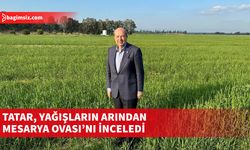 Tatar, yağışların devam etmesini diledi