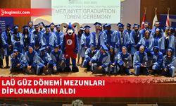 LAÜ'de mezuniyet heyecanı yaşandı