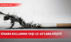 15-16 yaşındaki gençler arasında sigara kullanma yaşı yüzde 14