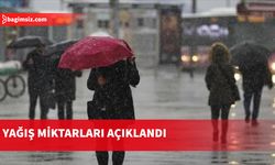 Son 24 saatteki yağış miktarları açıklandı