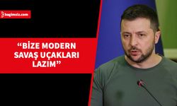 Ukrayna Devlet Başkanı Zelenski, Ukrayna hava sahasının tamamen kontrol altına alınması için modern savaş uçaklarının şart olduğunu vurguladı