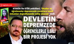 KTOEÖS ile KTÖS yetkilileri, “Okullar ve öğretmenler depremzede çocuklara kendi imkanları doğrultusunda sahip çıkacak” dedi