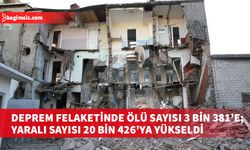 Deprem felaketin hayatını kaybedenlerinin sayısı 3 bini geçti