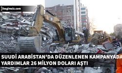 Suudi Arabistan'da depremzedeler için düzenlenen yardımlar artıyor