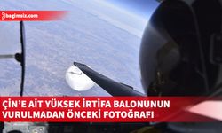 ABD, Çin'e ait balonun vurulmadan önceki fotoğraflarını paylaştı