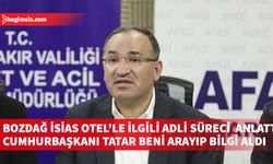 Bozdağ: İsias Otel ve diğerleriyle ilgili verilmiş bir gizlilik kararı yoktur, soruşturmalar usule uygun, gizlilik kararı alınmadan yürütülmektedir