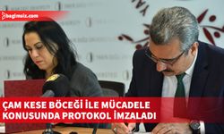 Orman Dairesi ile YDÜ Ziraat Fakültesi çam kese böceği ile mücadele konusunda protokol imzaladı