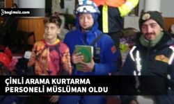 Çinli arama kurtarma personeli Müslüman olarak Yusuf ismini aldı