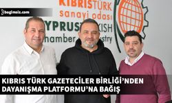 Kıbrıs Türk Gazeteciler Birliği, Dayanışma Platformu'na destek