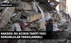 Erşangil: Bu acının tarifi yok, kayıplarımızın telafisi yok