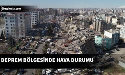 Deprem bölgesinde hava durumu