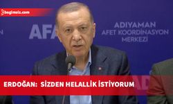 TC Cumhurbaşkanı Erdoğan, hava şartları nedeniyle depremin ilk günlerinden gereken müdahalelerde bulunamadığını açıkladı