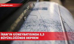 İran'ın güneybatısında 5,5 büyüklüğünde deprem