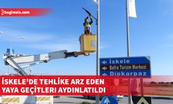 İskele Belediyesi'nden trafik kazalarını önlemek için çalışma