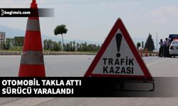 Beyarmudu-Türkmenköy anayolunda trafik kazası, 1 yaralı