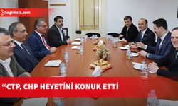 CTP, CHP heyetini kabul ederek görüşme gerçekleştirdi