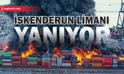 Yangın büyüyerek devam ediyor, yetkililer yangına müdahale etmekte güçlük çekiyor