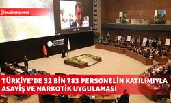 Türkiye'de ülke genelinde 32 bin 783 personelin katılımıyla asayiş ve narkotik uygulaması başlatıldı