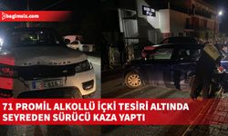 2 araç çarpıştı, 2 kişi yaralandı