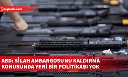 ABD’nin Güney Kıbrıs’a silah ambargosunu kaldırma konusunda yeni bir politikası yok