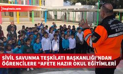 Sivil Savunma Teşkilatı Başkanlığı “Afete Hazır Okul Eğitimleri”ne başladı