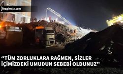 Sol Gençlik: Çalışmanız, tüm toplum tarafından ayakta ve yürekten alkışlanmaktadır