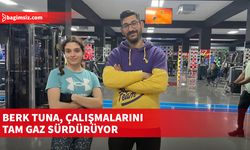 Türkiye 3 adım rekortmeni Berk Tuna, antrenmanlarını M Power Sports'da devam ediyor