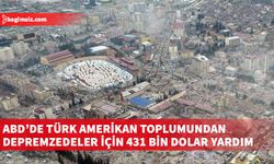 ABD'de Türk toplumundan ortak yayında Türkiye'deki depremzedeler için 431 bin dolar yardım