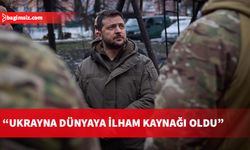 Ukrayna Devlet Başkanı Zelenskiy savaşın birinci yıl dönümünde halka seslendi