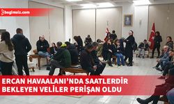 Ercan Havaalanı'nda bekleyiş sürüyor