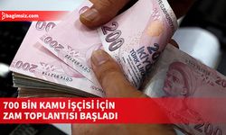 Türkiye'de sendikalar 700 bin kamu işçisine zam için çalışmalara başladı