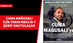 Cuma Mağusalı kabri başında anılacak