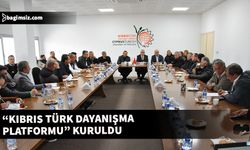 Kıbrıs Türk Sanayi Odası’nda 32 örgütün bir araya gelmesiyle “Kıbrıs Türk Dayanışma Platformu” kuruldu