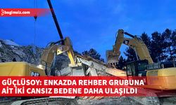 Güçlüsoy: Çalışmalar devam ediyor